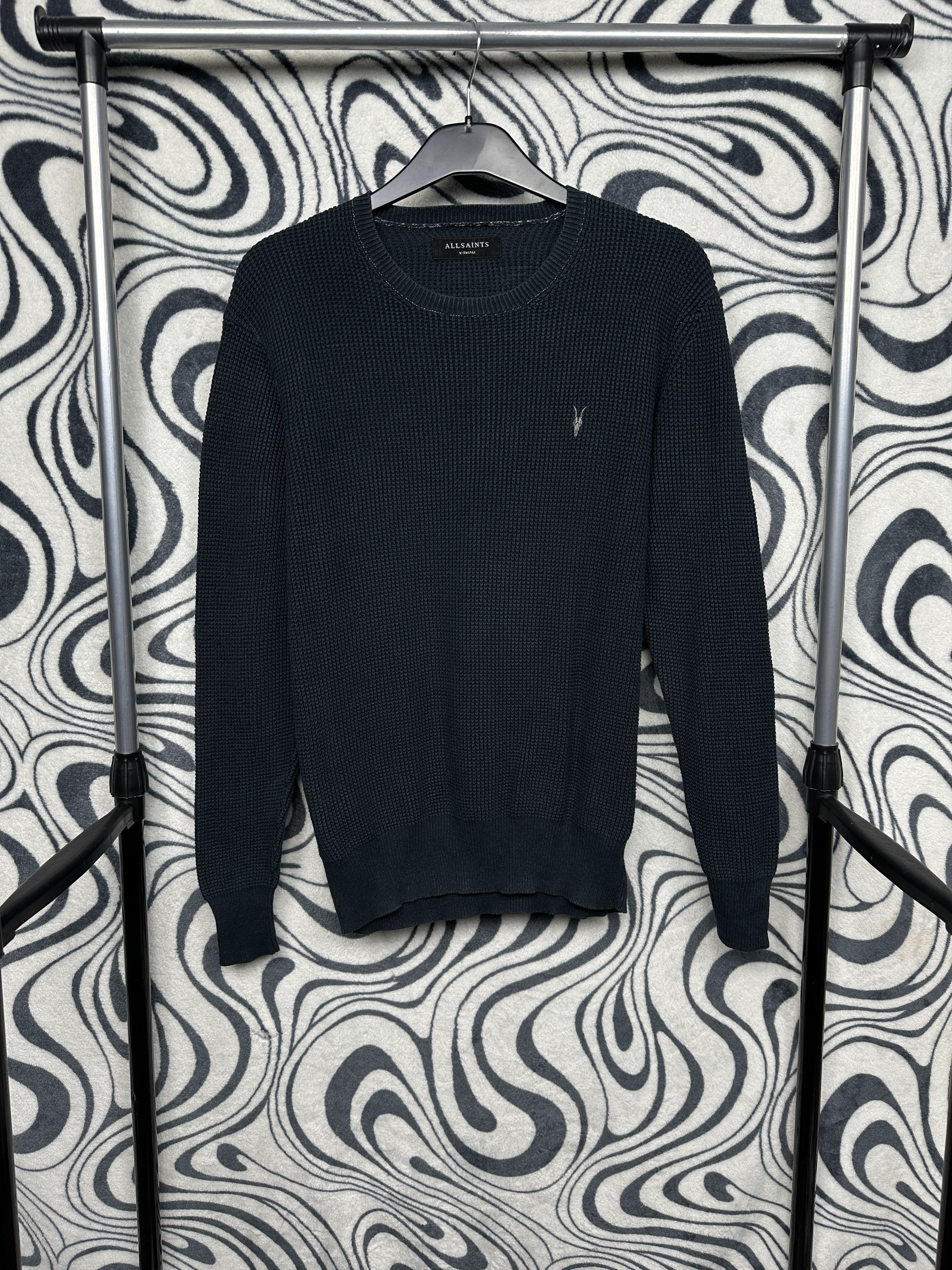 Allsaints Allsaints Mens Trias Crew Neck Sweater Size US XS / EU 42 / 0 - 1 Thumbnail