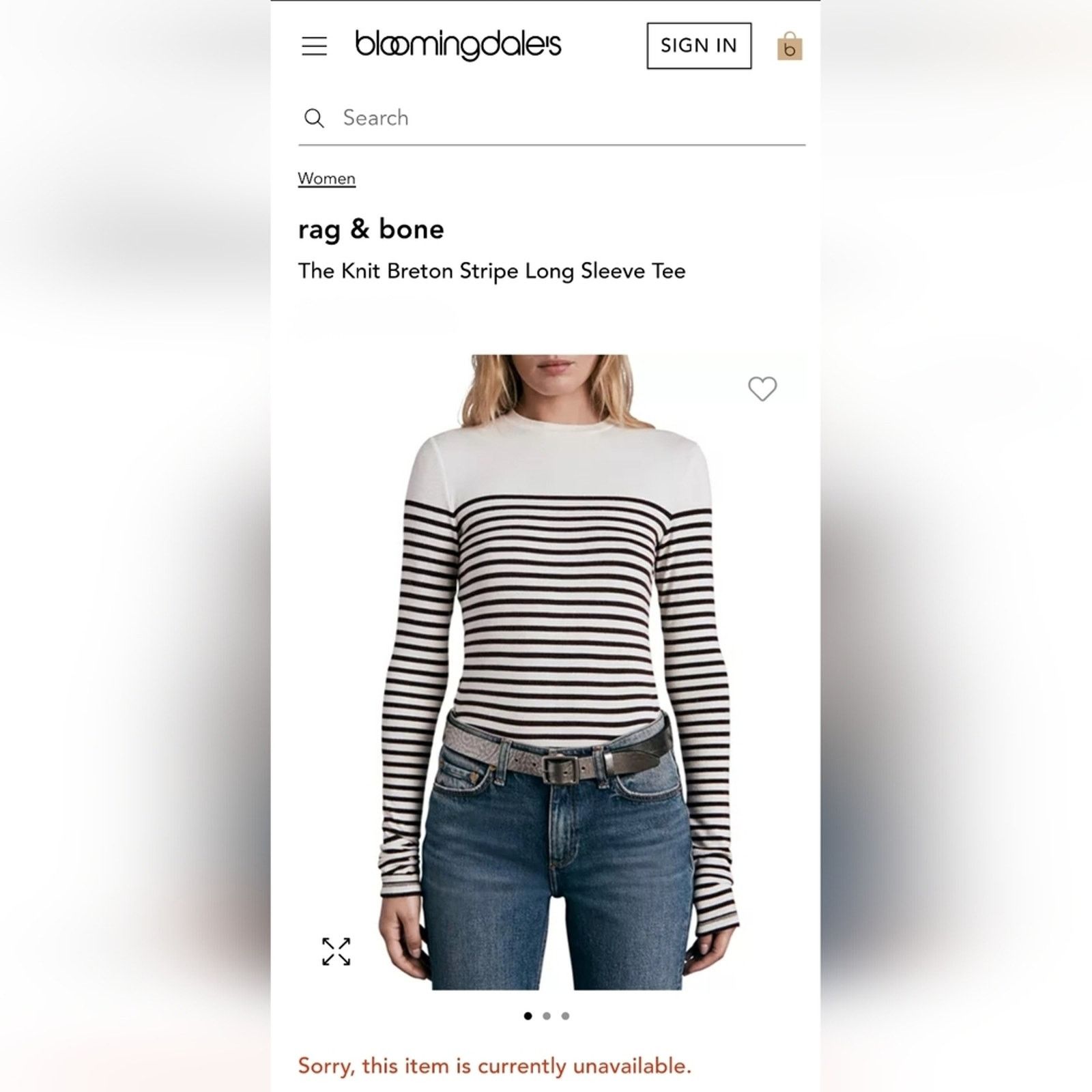 Rag & Bone RAG & BONE The Knit Breton Stripe Top XL NWT Size XL / US 12-14 / IT 48-50 - 9 Thumbnail