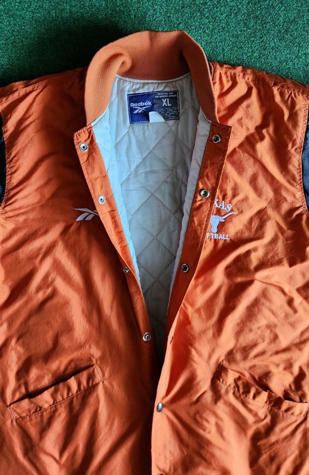 NCAA × Reebok × Vintage Vintage Reebok Texas Longhorns Women Softball Coat XL Size XL / US 12-14 / IT 48-50 - 6 Thumbnail