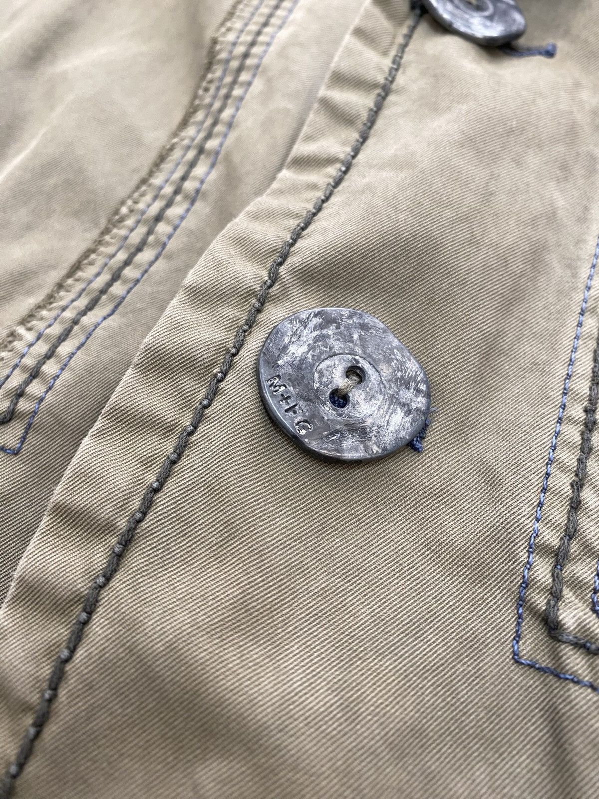 Marithe + Francois Girbaud Vintage Marithe Francois Girbaud Military Avantarde Jacket Size US M / EU 48-50 / 2 - 5 Thumbnail