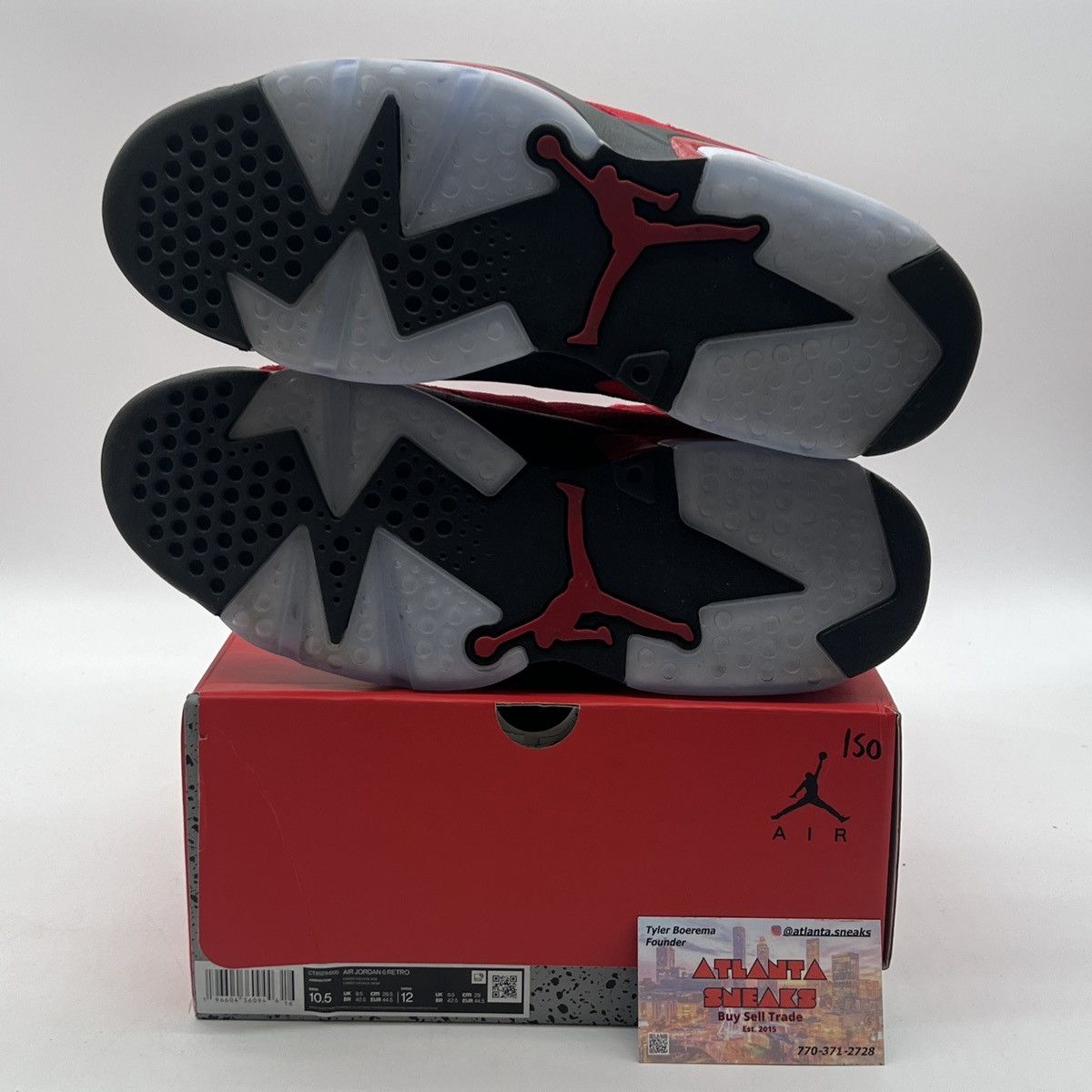 Jordan Brand Air Jordan 6 toro bravo Size US 10.5 / EU 43-44 - 8 Thumbnail