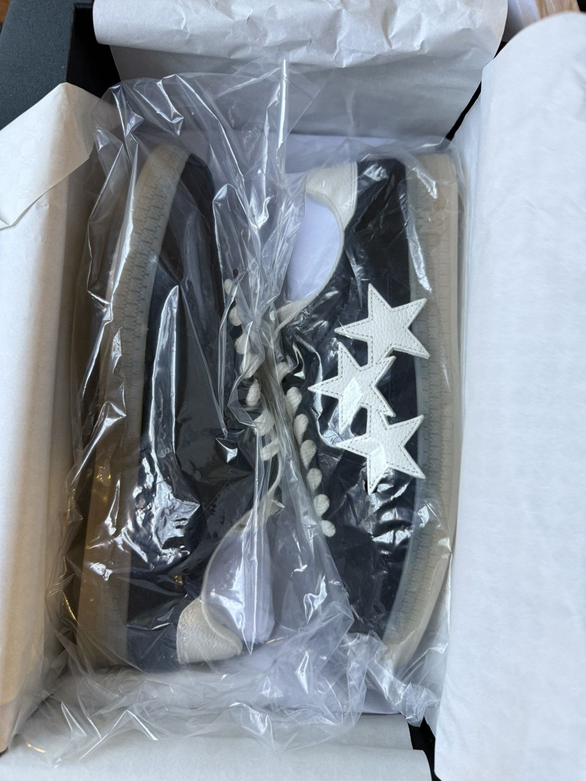 Amiri Amiri Pacific Star Leather Low-Top Sneakers Size US 10 / EU 43 - 9 Thumbnail