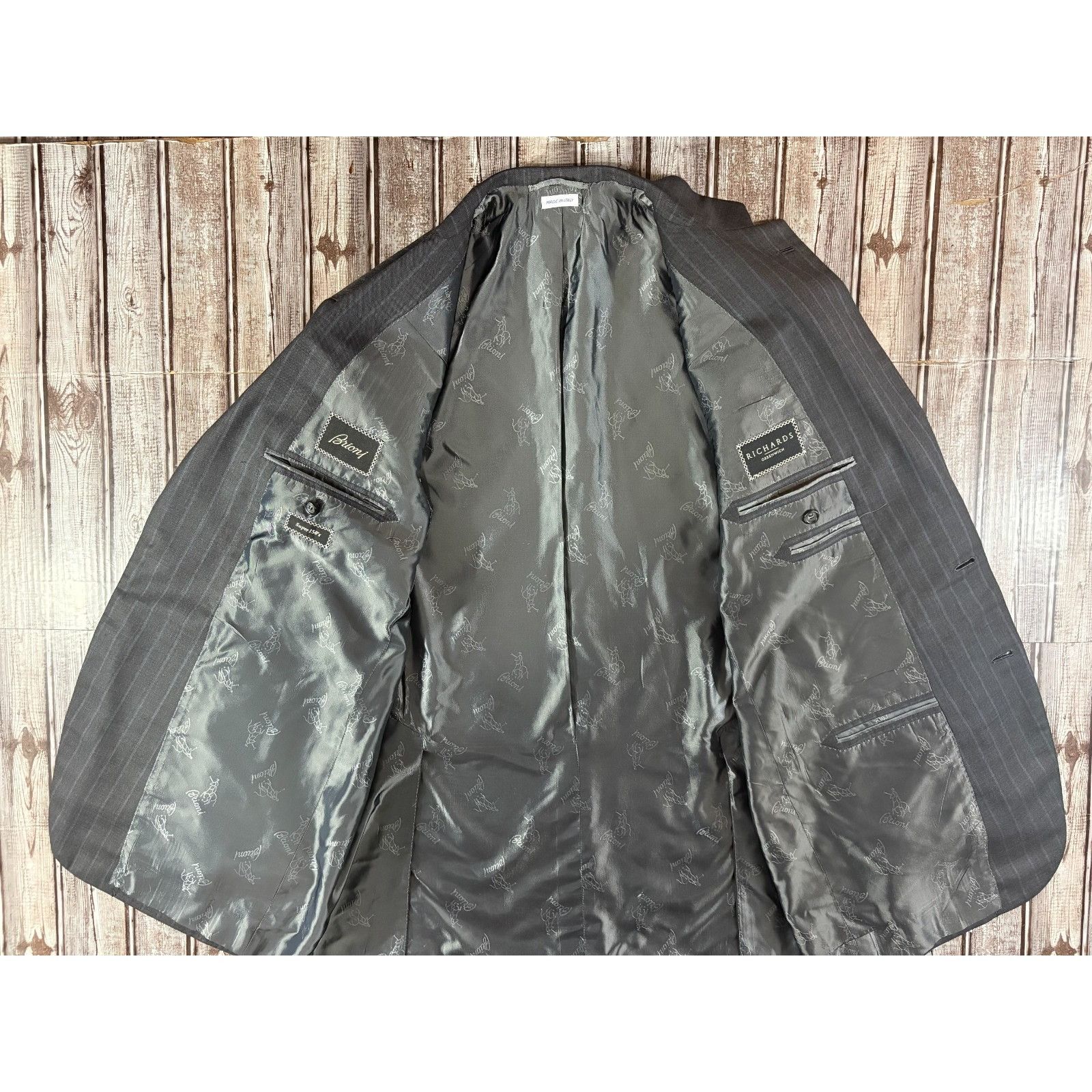 Brioni Brioni PARLAMENTO Super 150's Wool Coat Jacket Blazer sz 46 Size 46R - 5 Thumbnail