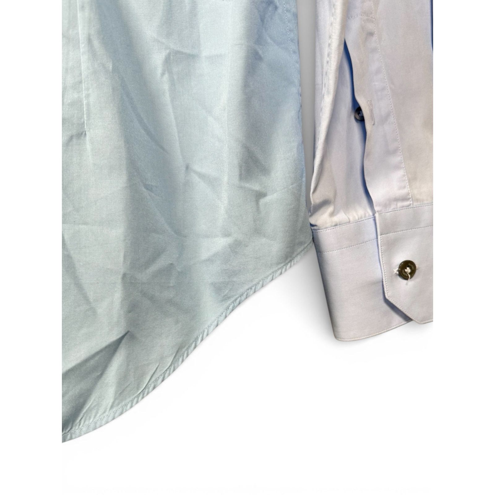 Lanvin Lanvin Colorblock Button Down Shirt size 40/15 3/4 Size US M / EU 48-50 / 2 - 7 Thumbnail