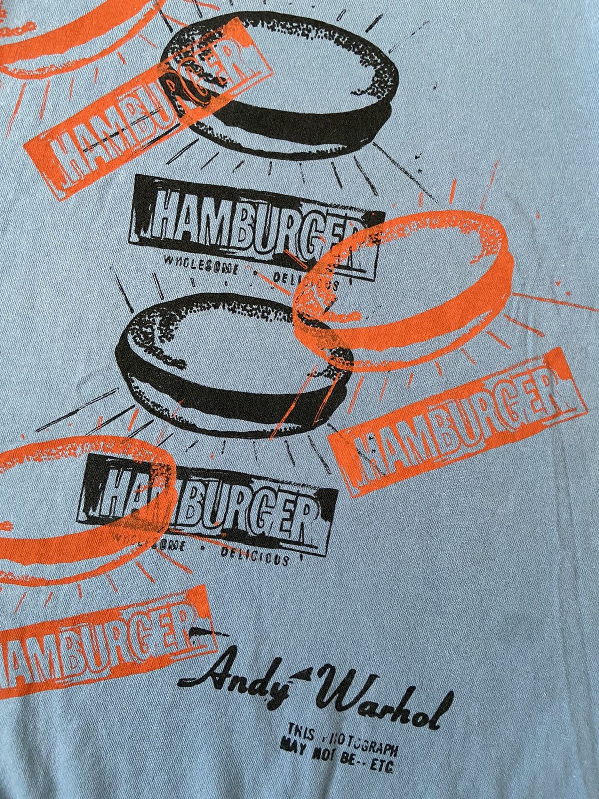 Hysteric Glamour NADY WARHOL X HYSTERIC GLAMOUR HAMBURGER RETRO FONT Size US S / EU 44-46 / 1 - 4 Thumbnail