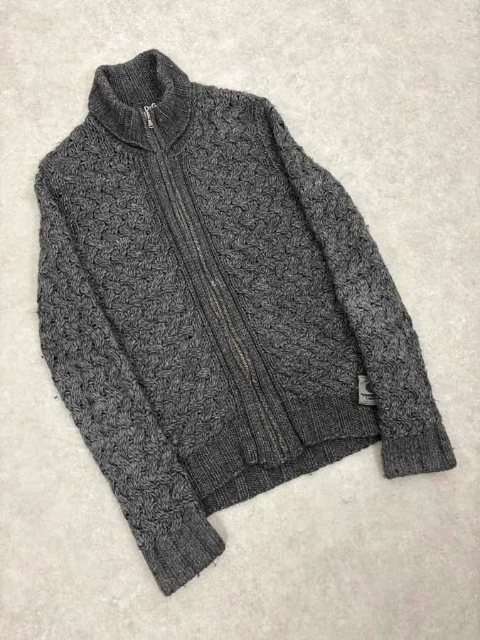 Dolce & Gabbana AW2011 Dolce & Gabbana Grey Wool Zip-up Jacket Size US L / EU 52-54 / 3 - 4 Thumbnail