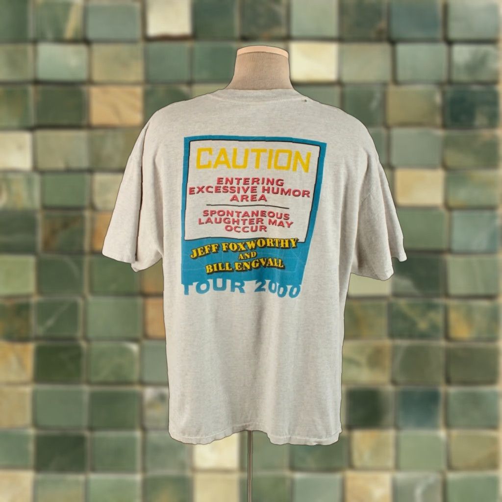 Delta Blue Collar Comedy Tour T-Shirt XXL 2000 Shirt Grey Mens Size US XXL / EU 58 / 5 - 1 Thumbnail