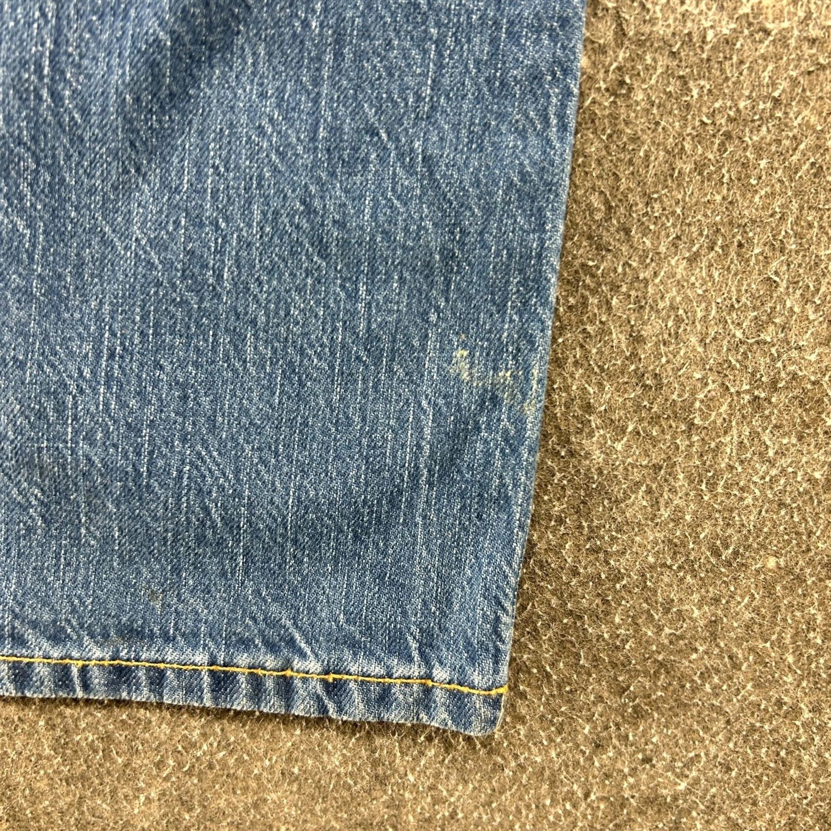 Gap VINTAGE not vintage? Gap Jeans Womens 30 10R Blue Flared High Rise Denim Jeans 5-Pocket 31in Inseam Medium Wash Distressed Stretch Womens" Size 32" / US 10 / IT 46 - 3 Thumbnail