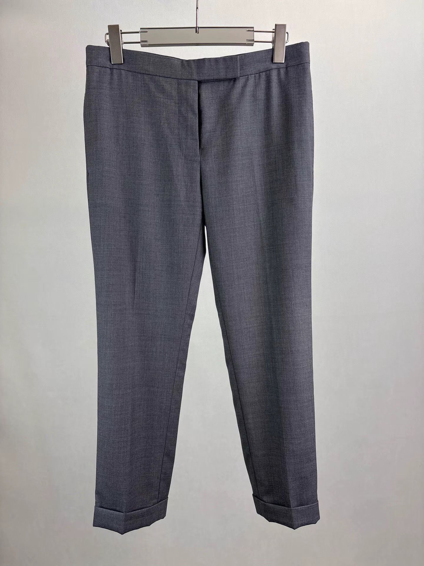 Thom Browne THOM BROWNE Back Color Stripes Wool Trousers K1 Size US 26 / EU 42 - 1 Thumbnail