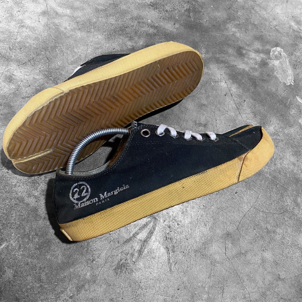 Japanese Brand × Maison Margiela × Vintage Maison Margiela Tabi low-top sneaker Size US 7 / IT 37 - 3 Thumbnail