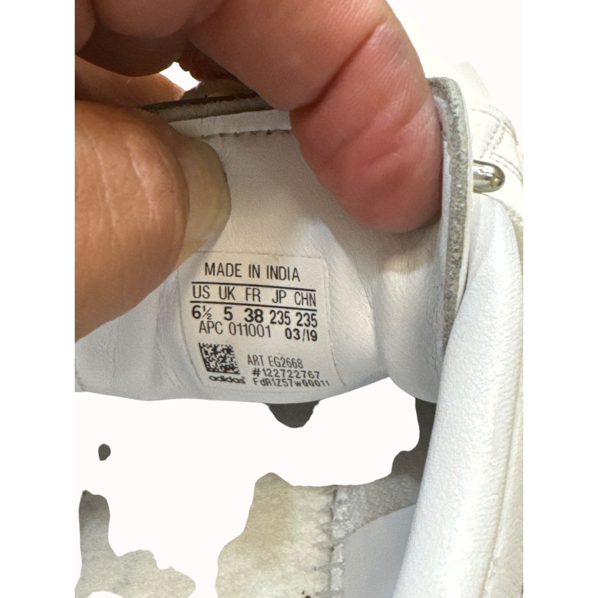 Adidas Adidas Stan Smith Leopard print women’s white shoe sneakers Size US 6.5 / IT 36.5 - 9 Thumbnail
