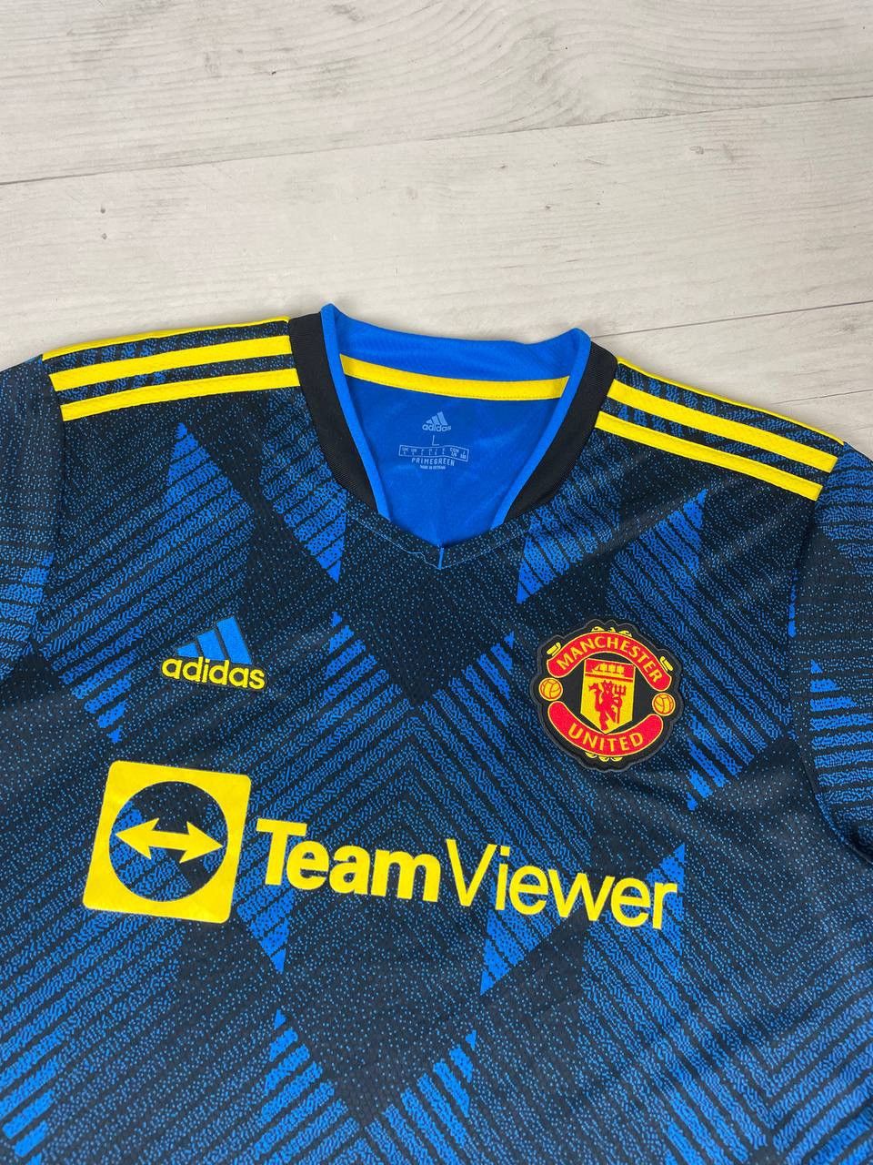 Adidas Adidas Manchester United 2021 2022 Third Ronaldo #7 Shirt Size US L / EU 52-54 / 3 - 3 Thumbnail