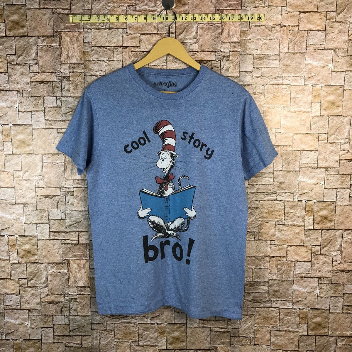 Cartoon Network Welovefire cool story bro Blue T-Shirt #A536 Size US M / EU 48-50 / 2 - 1 Thumbnail