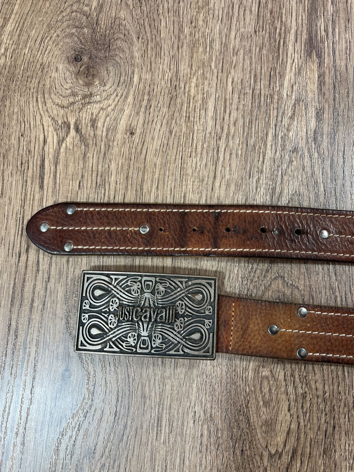 Just Cavalli Vintage Just Cavalli Leather Belt Size ONE SIZE - 2 Thumbnail