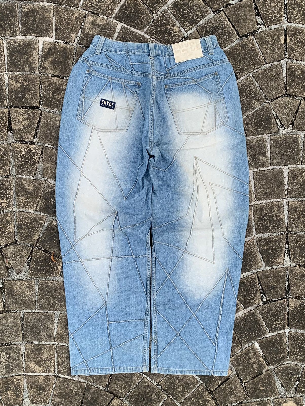 Japanese Brand × Vintage RARE* Vintage Enyce Grand Denim Jeans Size US 33 - 3 Thumbnail