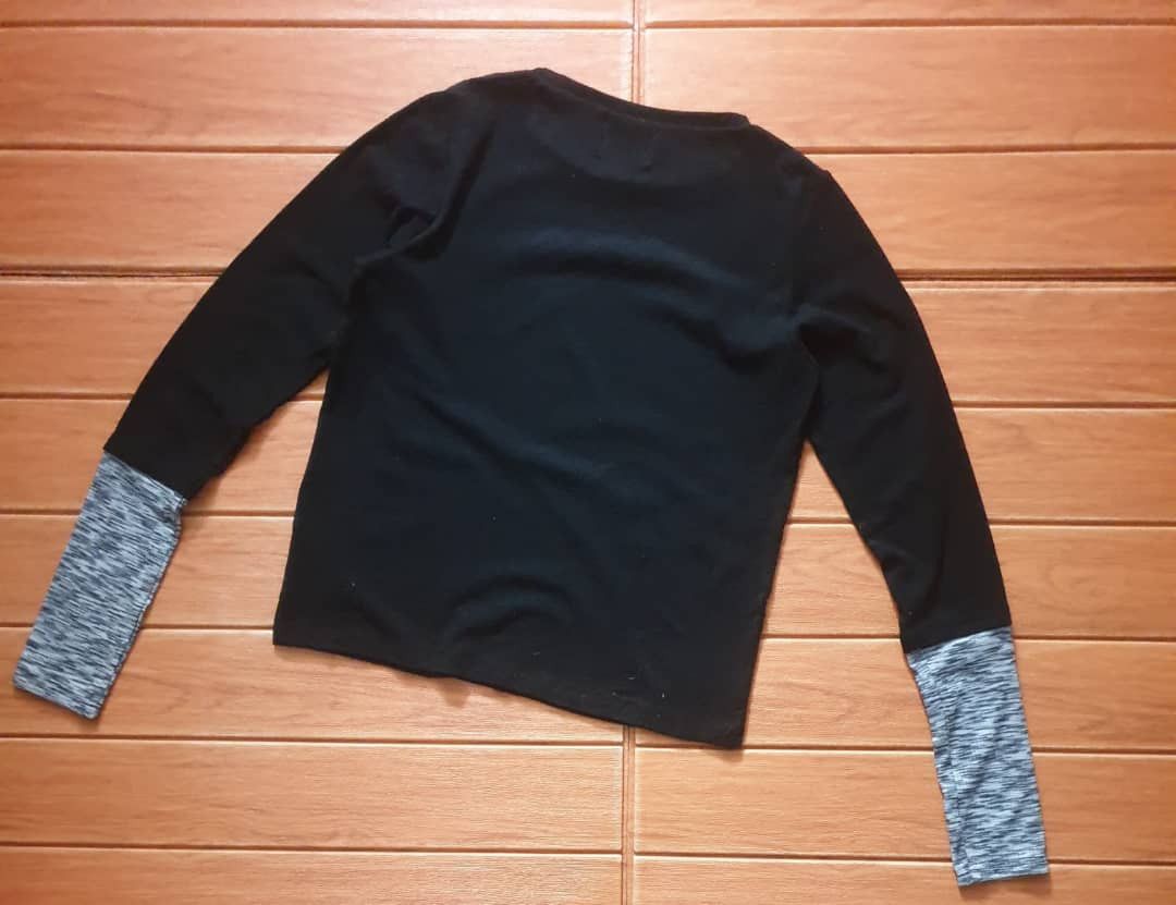 Japanese Brand Mahara modern longsleeve black Shirt Size L / US 10 / IT 46 - 7 Thumbnail