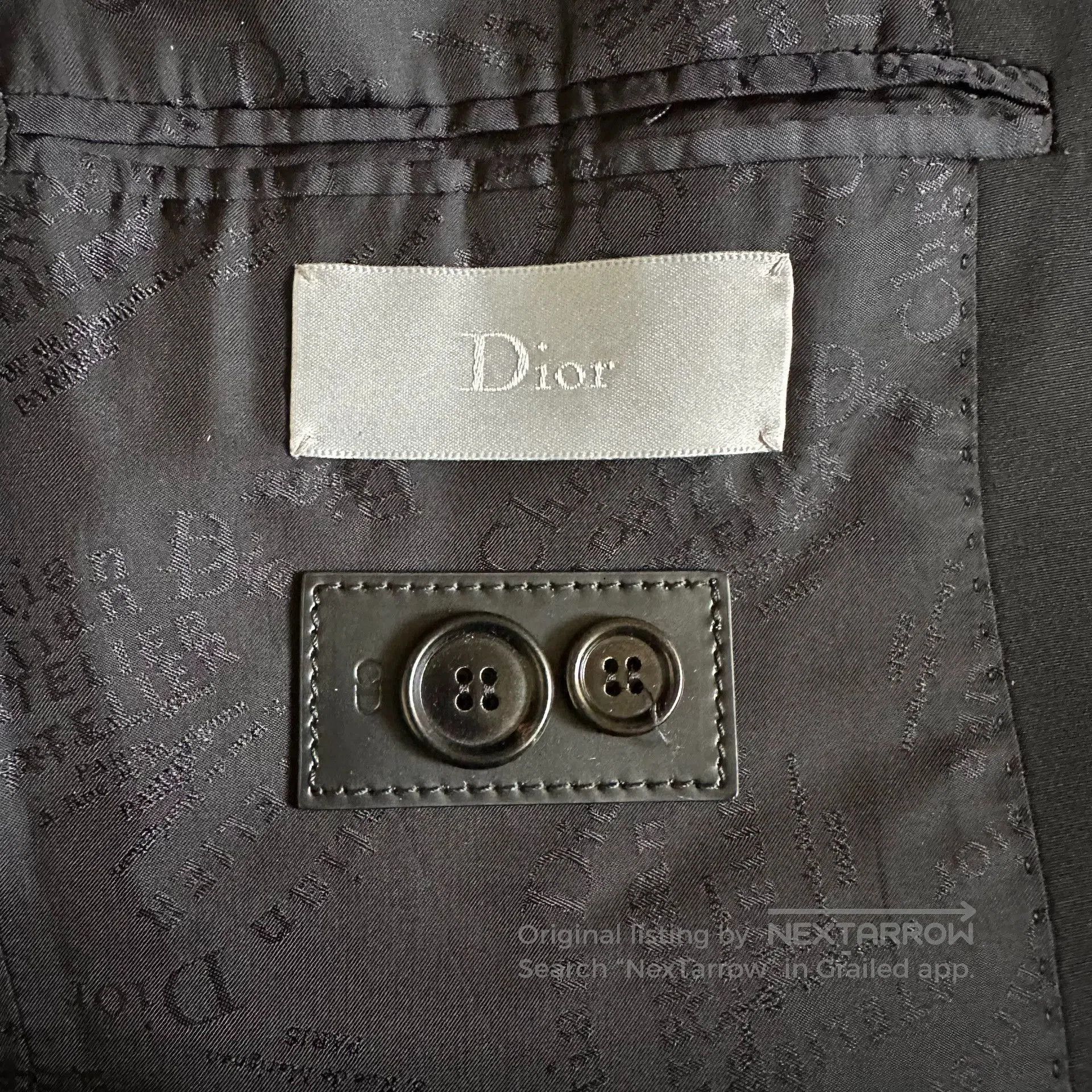 Dior dior double-breasted suit jacket 18ss. Size US M / EU 48-50 / 2 - 6 Thumbnail