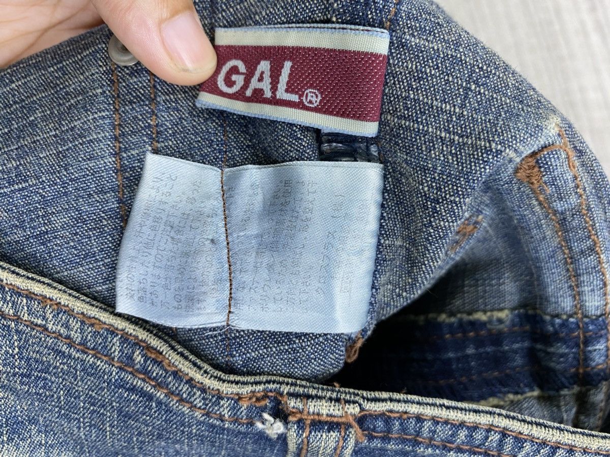 Japanese Brand Vintage Flared Joky Gal Custom Patchwork Denim Jeans Size US 28 / EU 44 - 15 Thumbnail