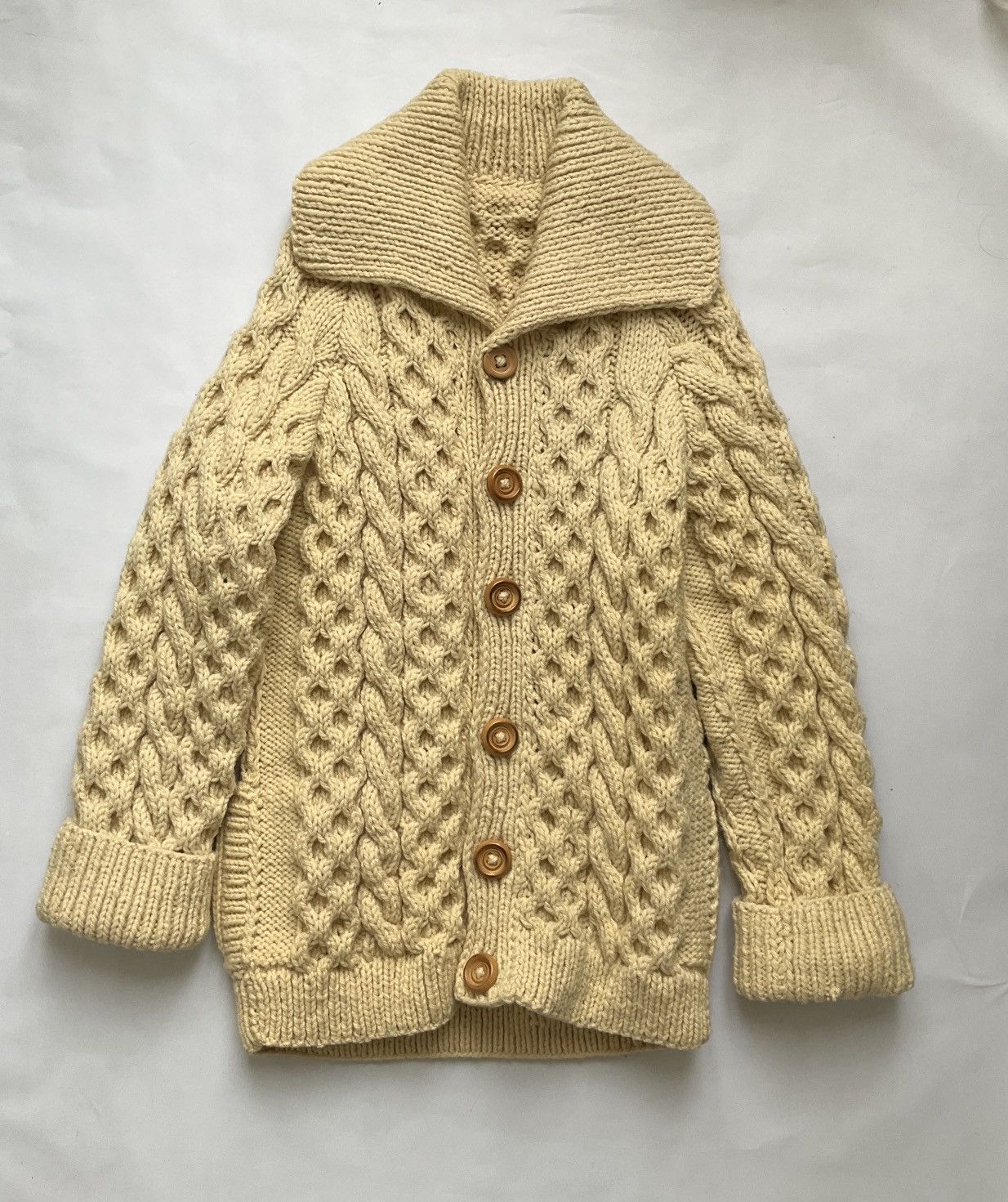 Vintage Vintage Irish wool sweater ☘️ Size US L / EU 52-54 / 3 - 1 Thumbnail