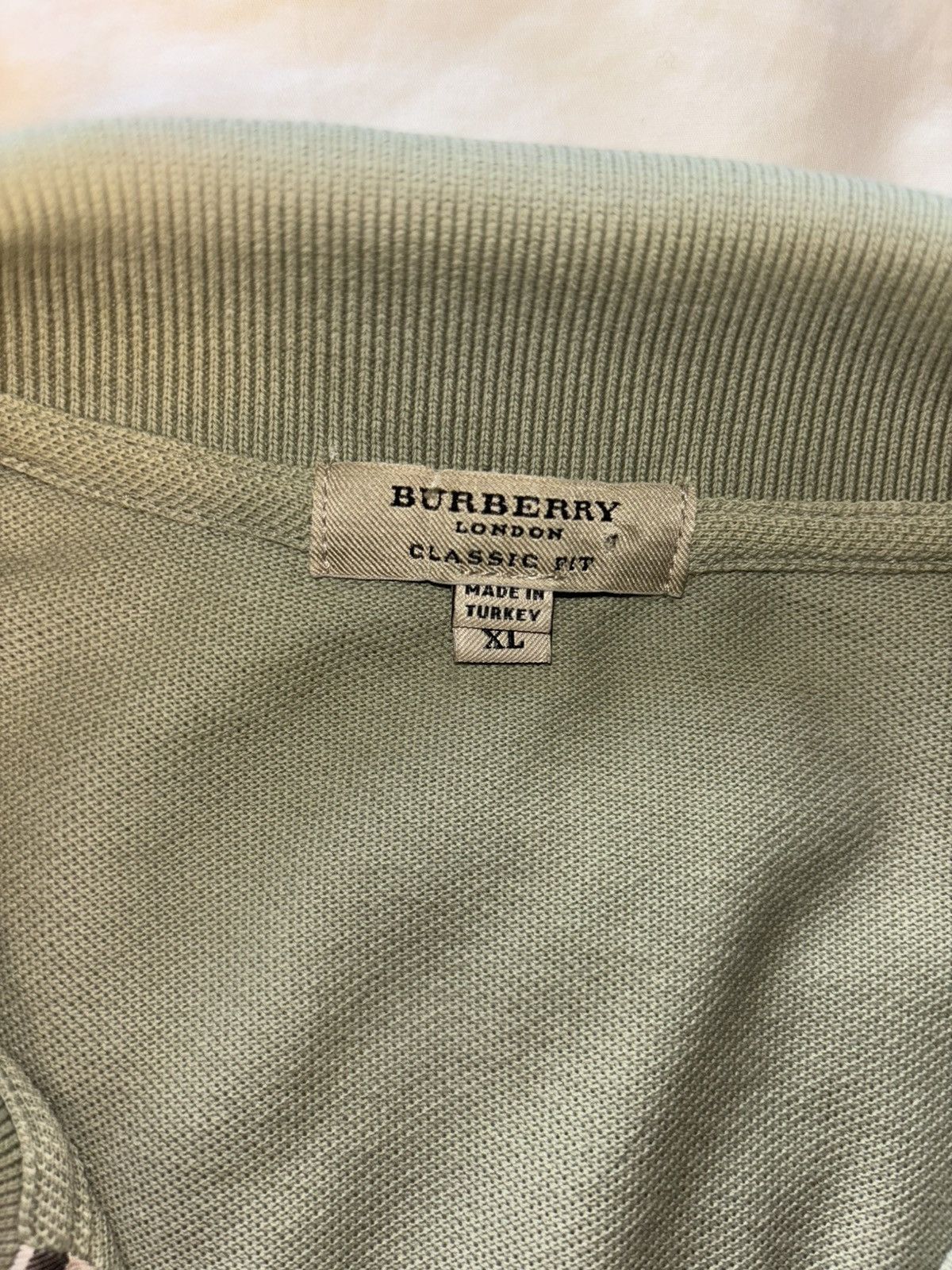 Burberry Green Burberry Polo Size US XL / EU 56 / 4 - 4 Thumbnail