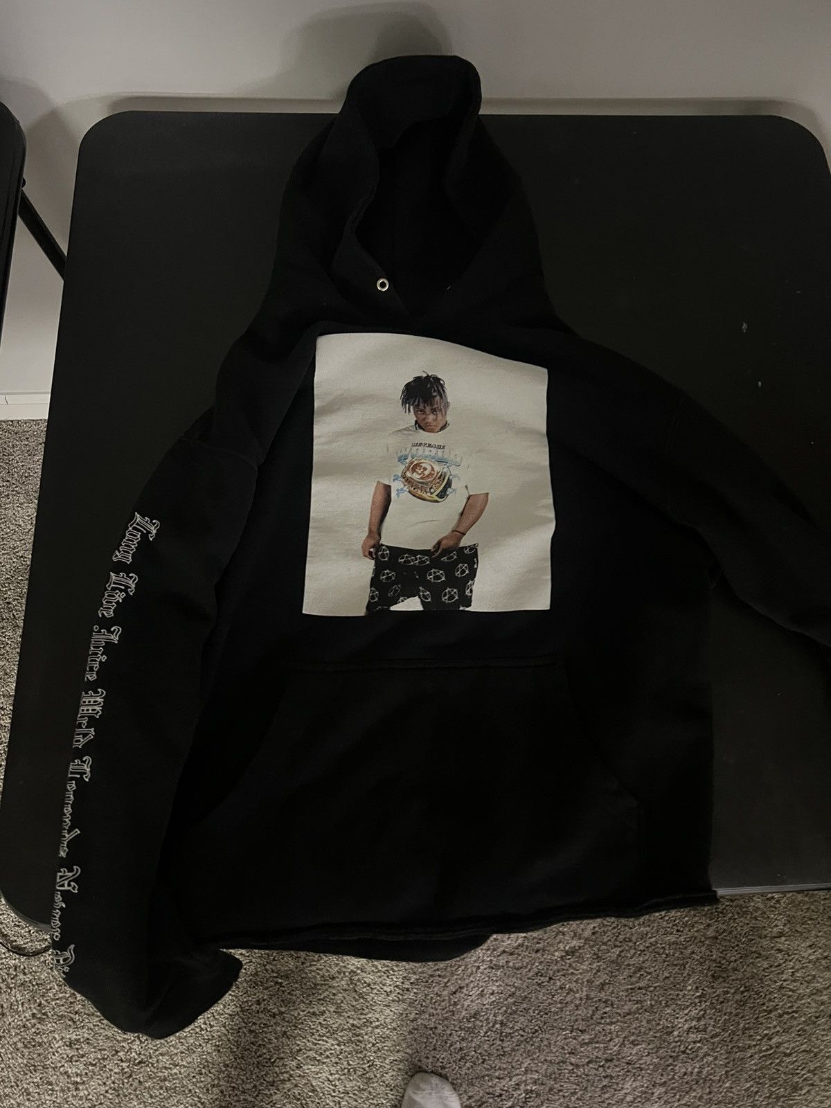 Revenge Revenge x Juice Wrld photo hoodie Size US M / EU 48-50 / 2 - 1 Thumbnail
