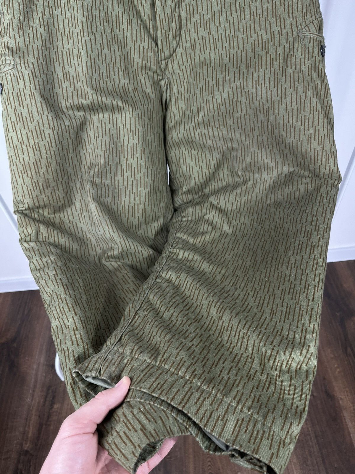 Other Vintage Military Army Pants Rain Camo Cargo Trousers Men W36 Size US 34 / EU 50 - 6 Thumbnail