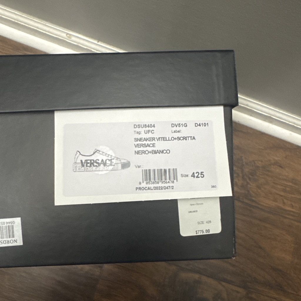 Versace Versace Greca Logo Sneakers Size US 9.5 / EU 42-43 - 3 Thumbnail