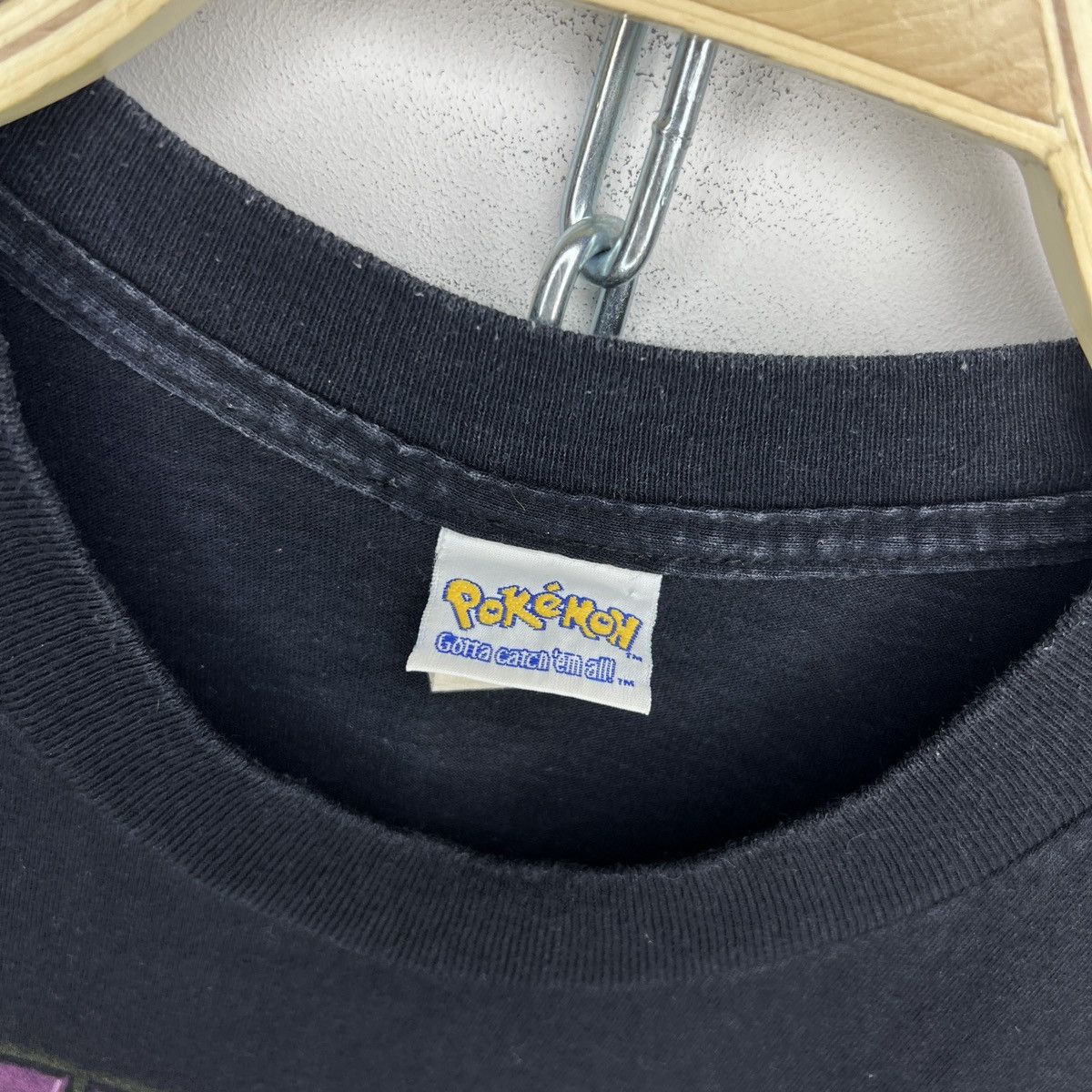 Nintendo × Pokemon × Vintage Vintage 1999 Nintendo Pokemon Mewtwo T-shirt Black Size US M / EU 48-50 / 2 - 6 Thumbnail