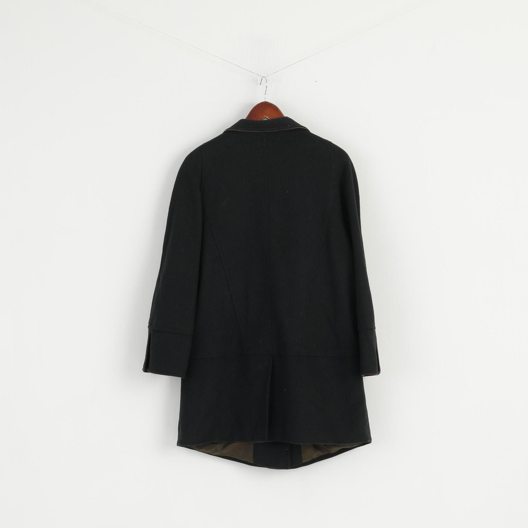 Vintage BARONIA VON GOLLAS Women 20 46 Coat Loden 0875 Size 3XL / US 20-22 - 9 Thumbnail