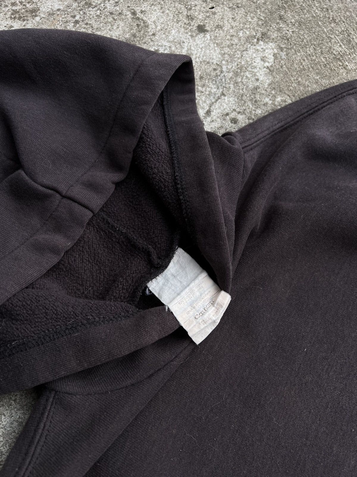 Carhartt × Vintage Carhartt Vintage Distressed Sun Faded Hoodie workwear 90s Size US M / EU 48-50 / 2 - 5 Thumbnail