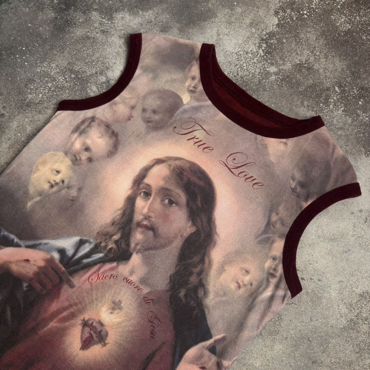Vintage Vive Maria Vintage Jesus Printed Tank Top Size L / US 10 / IT 46 - 3 Thumbnail