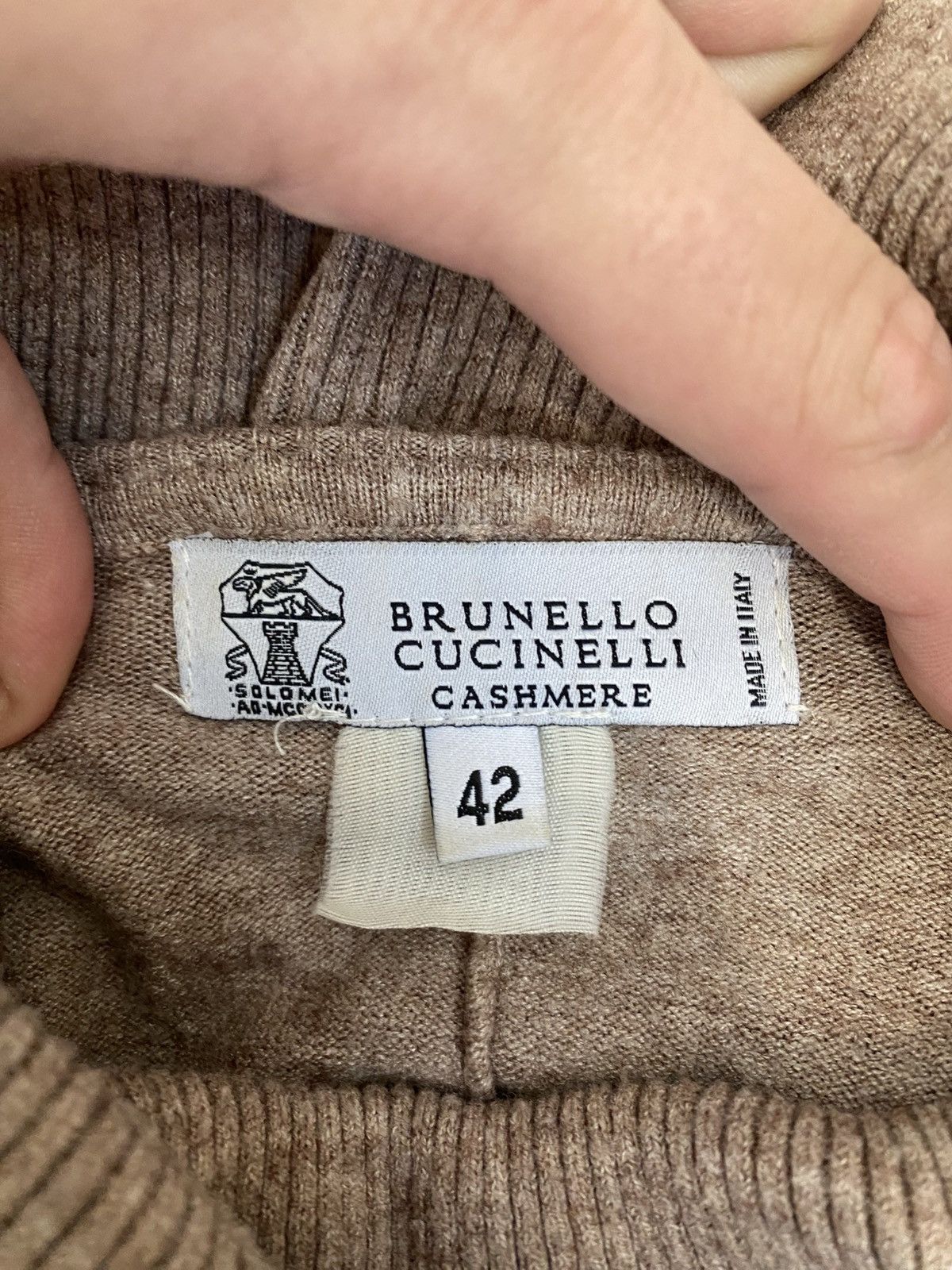 Brunello Cucinelli × Vintage Brunello Cucinelli 100% Silk Vintage Womens Dress size 42 L Size L / US 10 / IT 46 - 7 Thumbnail