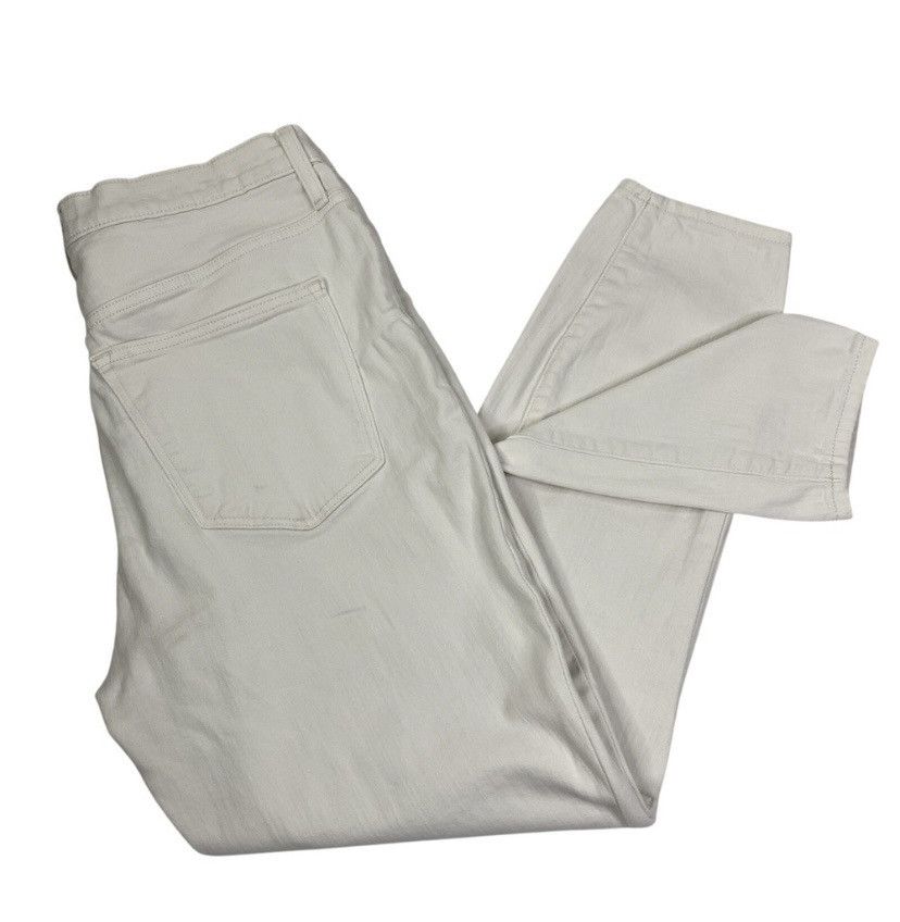 J.Crew J.Crew Jeans Women's White Sz 31 High Rise Skinny Slim EUC Size 31" - 1 Thumbnail