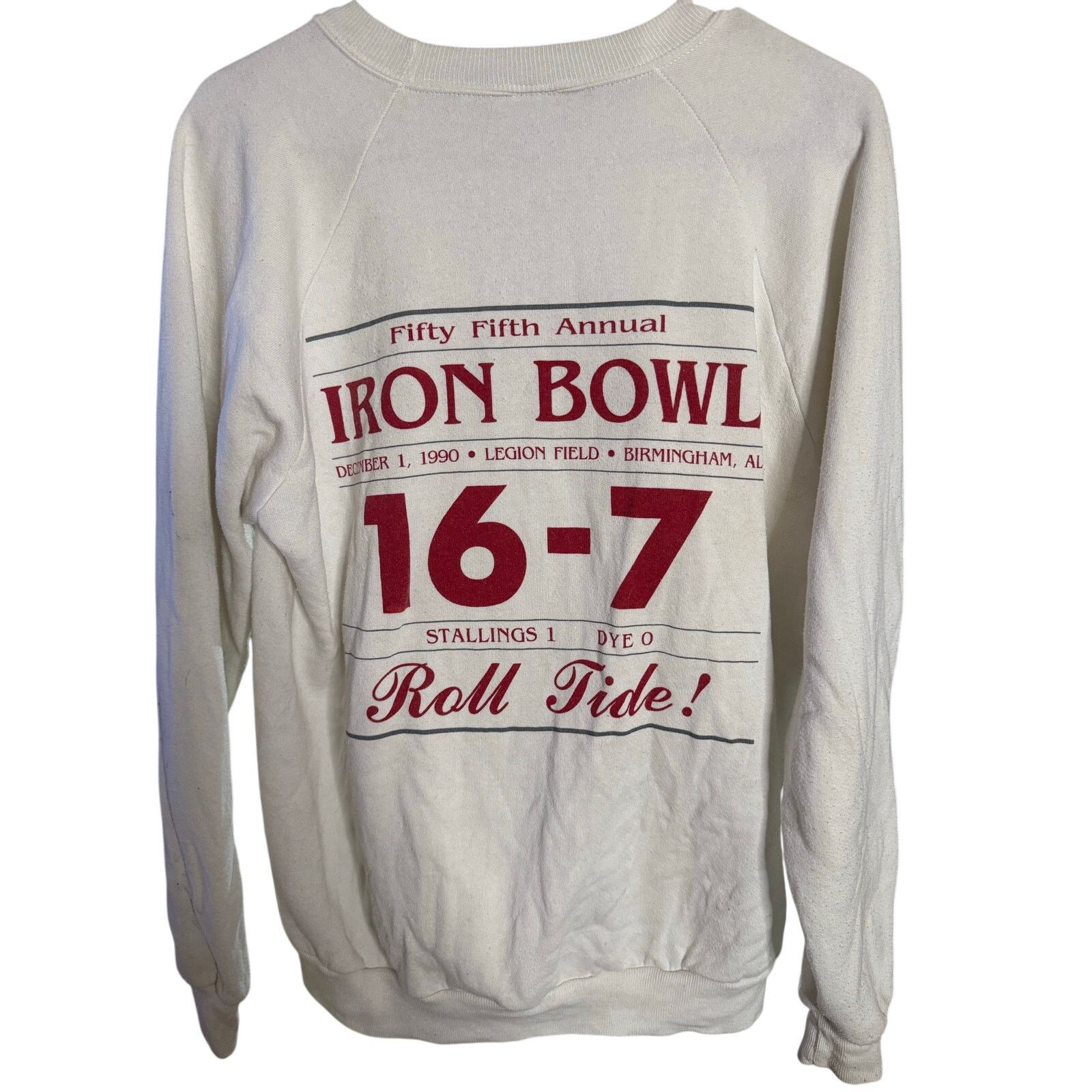 Jerzees Vintage University of Alabama Crewneck Size US XL / EU 56 / 4 - 2 Thumbnail