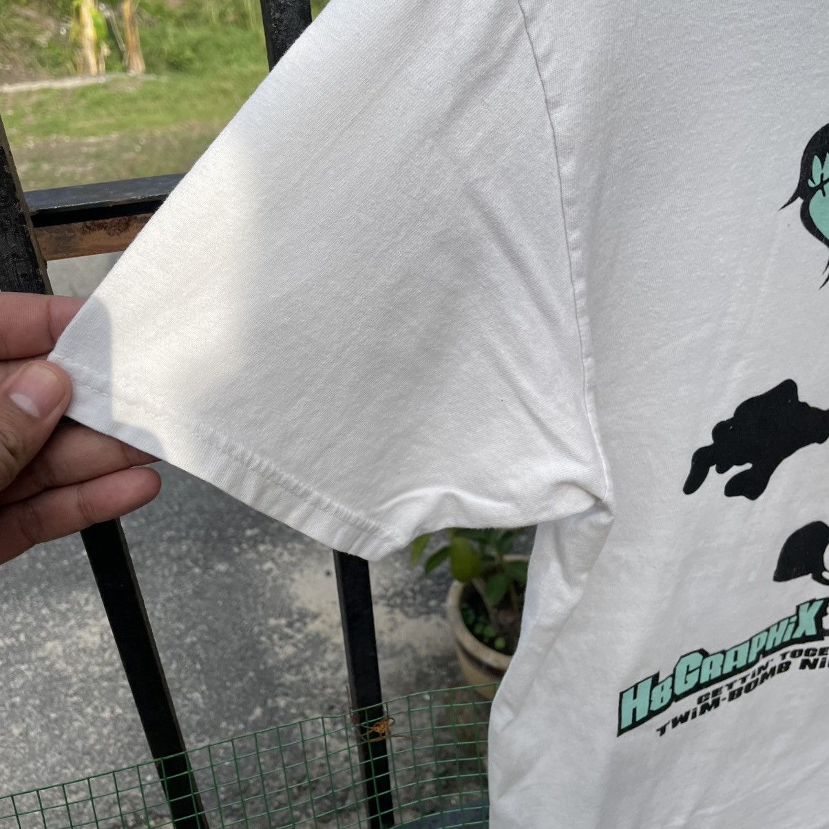 Hanes 🔥Vintage 90s H8 Graphix X Mad Toys Frakenstein Parody Tee Size US M / EU 48-50 / 2 - 8 Thumbnail