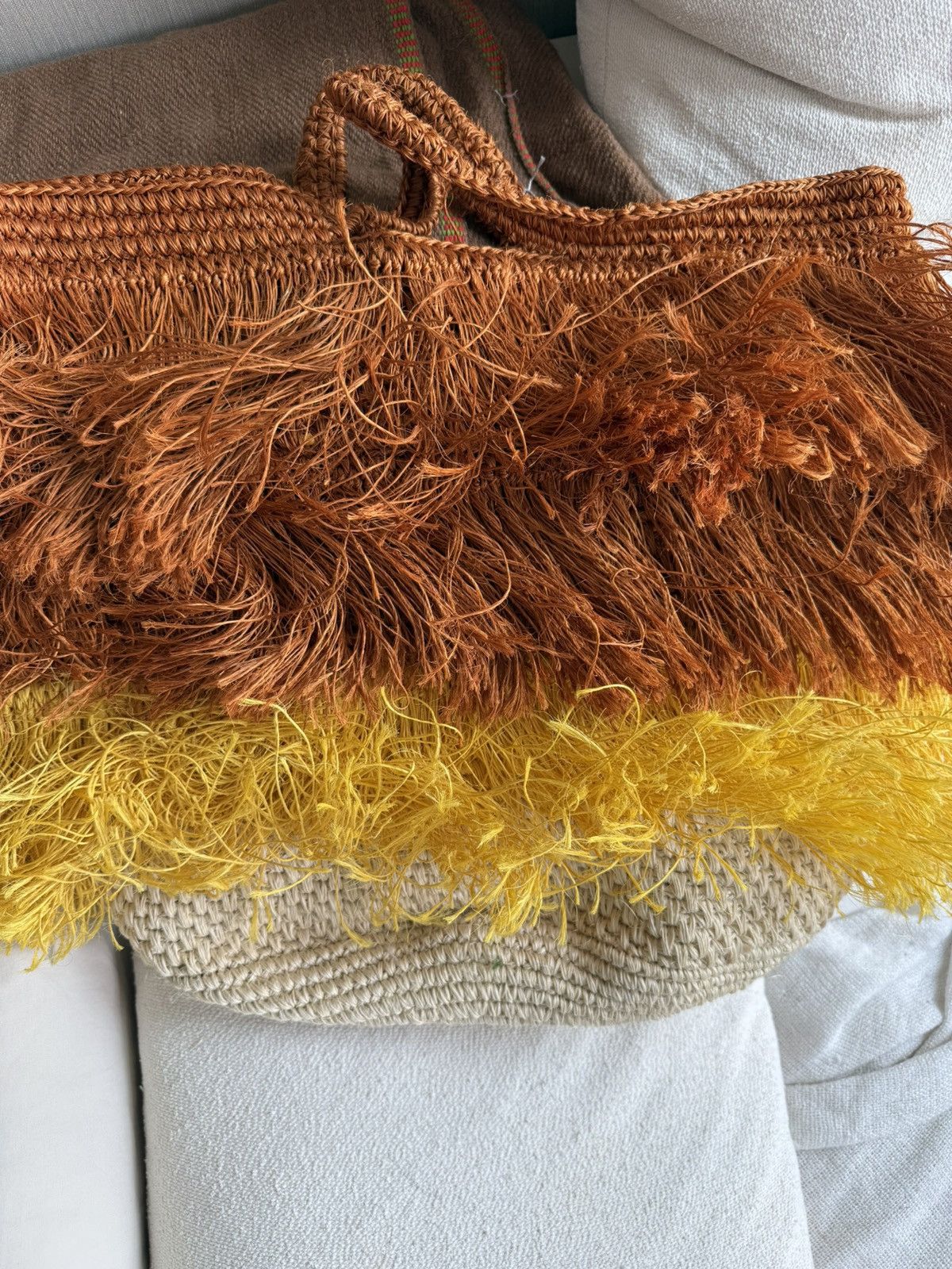Marni BNWT Marni Market tassel crochet large Bag | Grailed