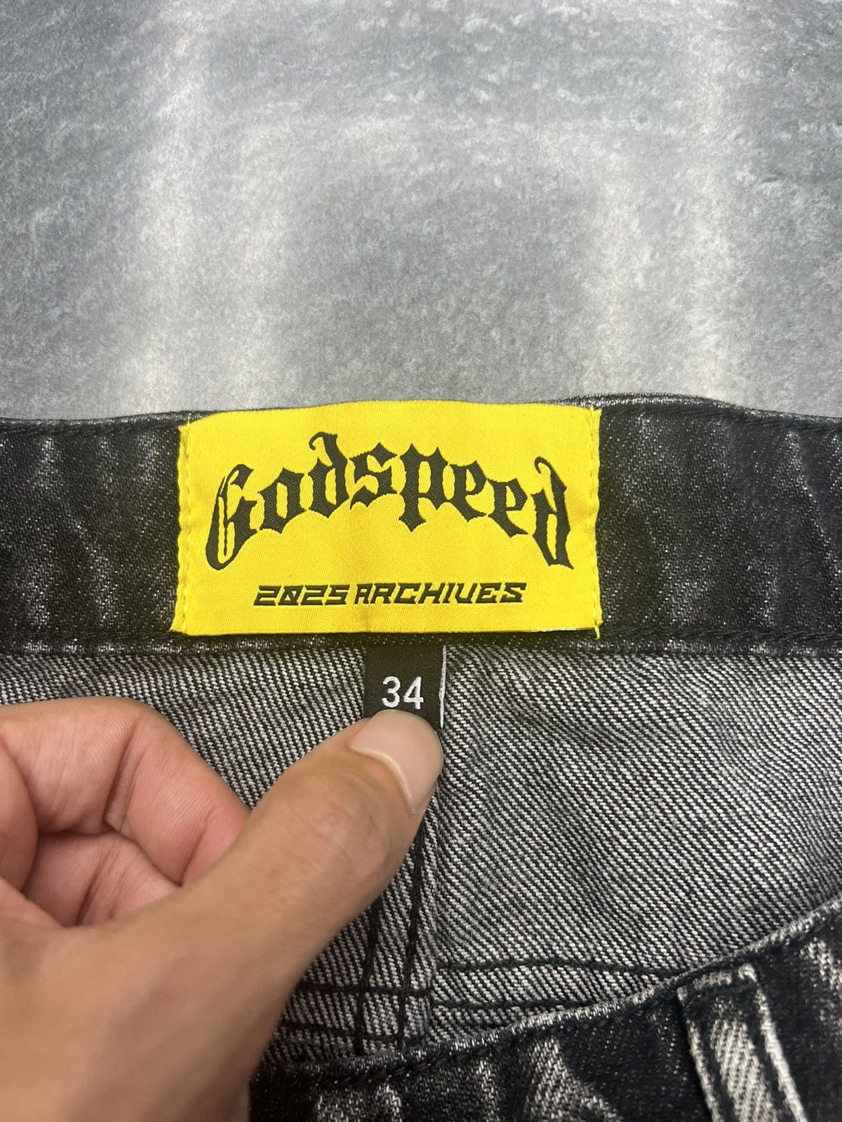 Godspeed Godspeed Octagon Cargo Denim Shorts Size US 34 / EU 50 - 5 Thumbnail