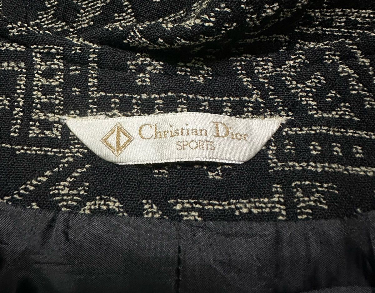 Christian Dior Monsieur Christian dior tweed jacket Size M / US 6-8 / IT 42-44 - 8 Thumbnail