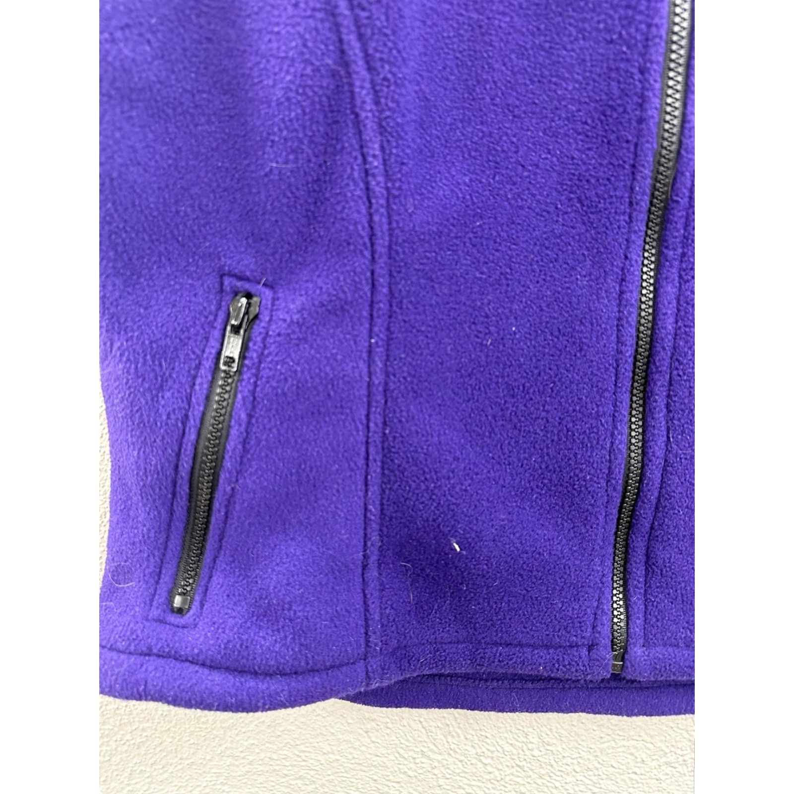 Avalanche VINTAGE Avalanche Performance Womens Vest Large Purple Fleece Zip Up Sleeveless Jacket/Coat? Size L / US 10 / IT 46 - 3 Thumbnail