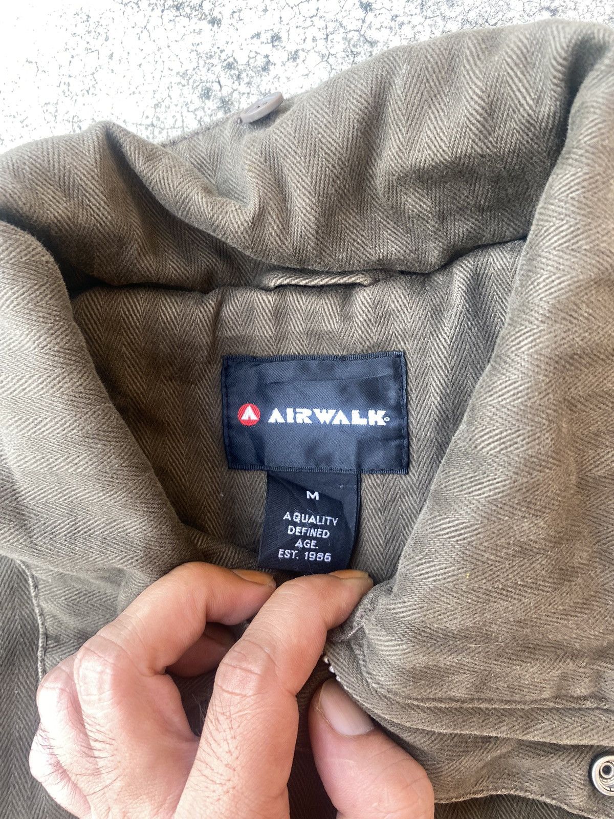 Airwalk × Vintage Vintage Airwalk Hbt Zipper Jacket Size US M / EU 48-50 / 2 - 5 Thumbnail