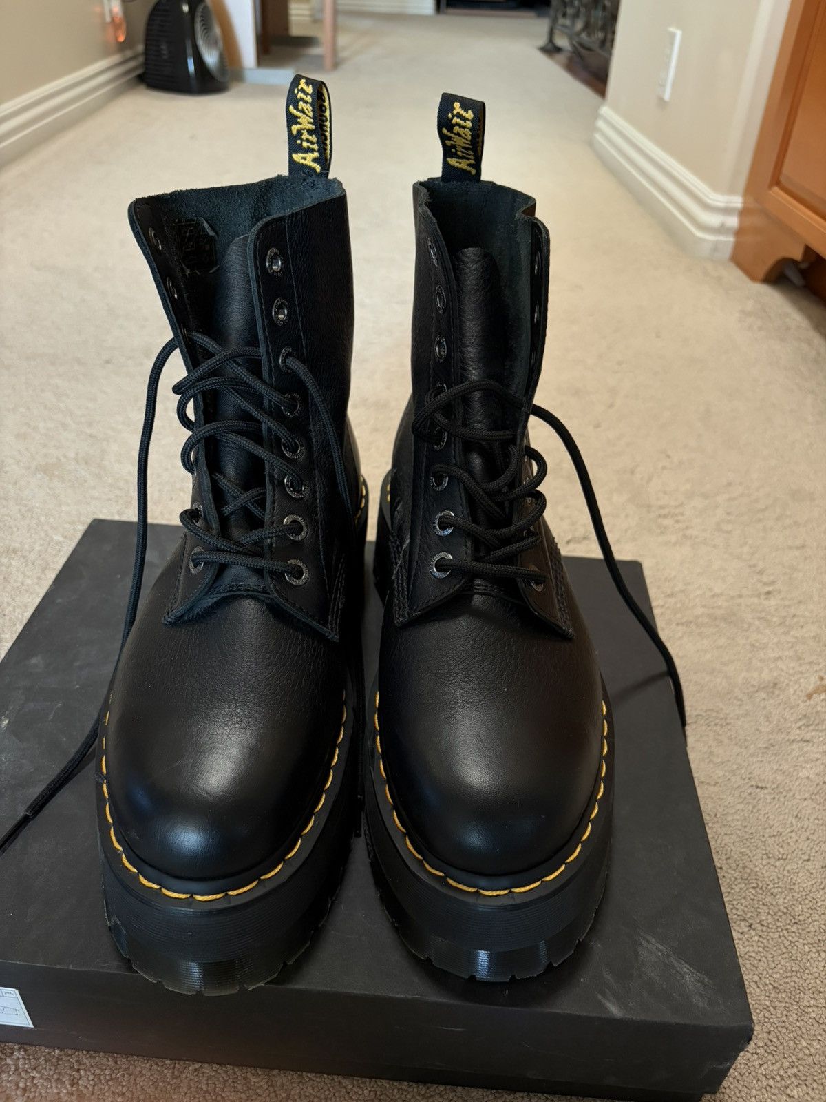 Dr. Martens Height Boosting Dr Martens Platform 1460 Pascal Max Boots Size US 11 / EU 44 - 5 Thumbnail