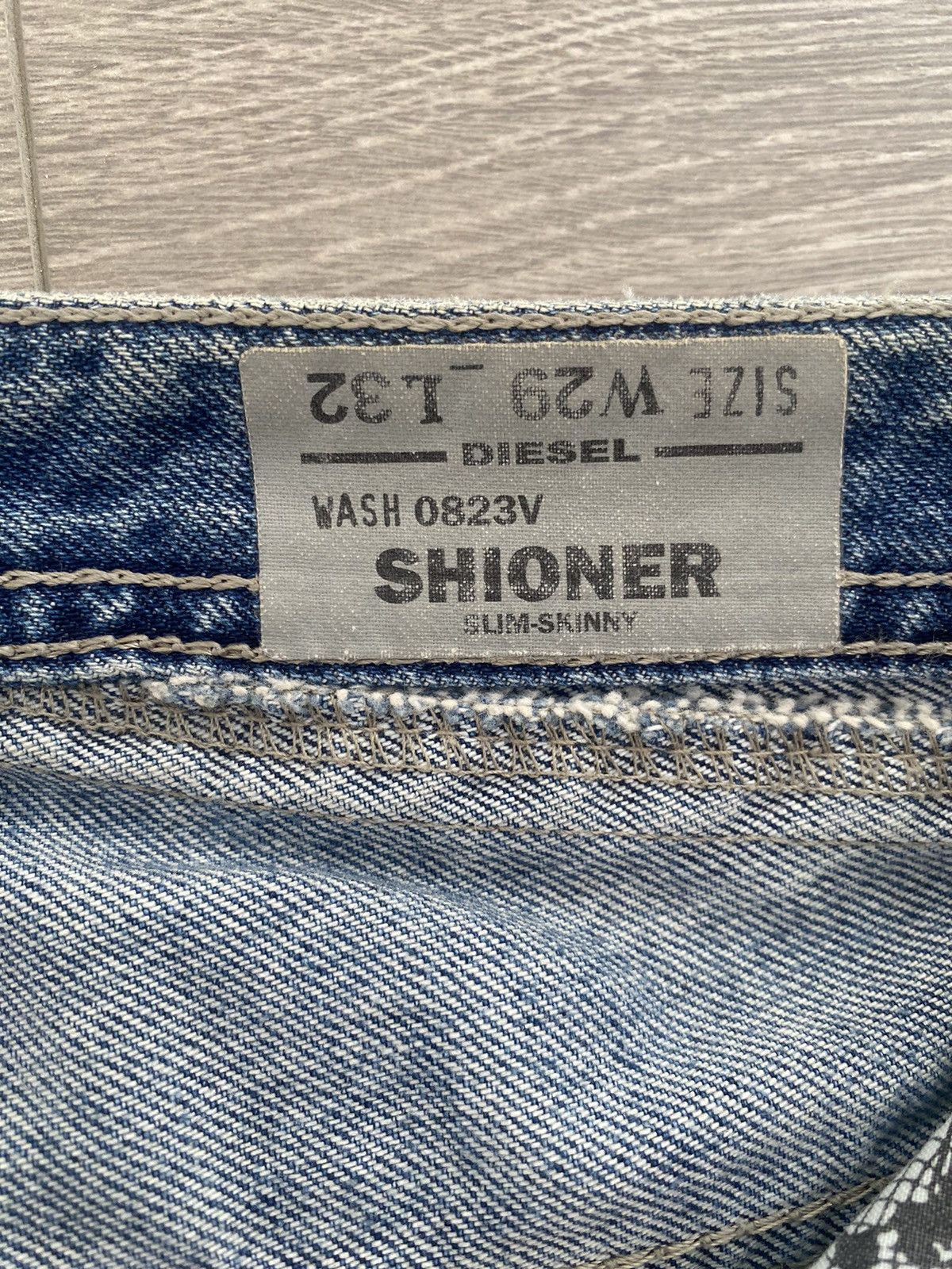 Diesel × Vintage Rare vintage Diesel Distressed Jeans Size US 29 - 8 Thumbnail
