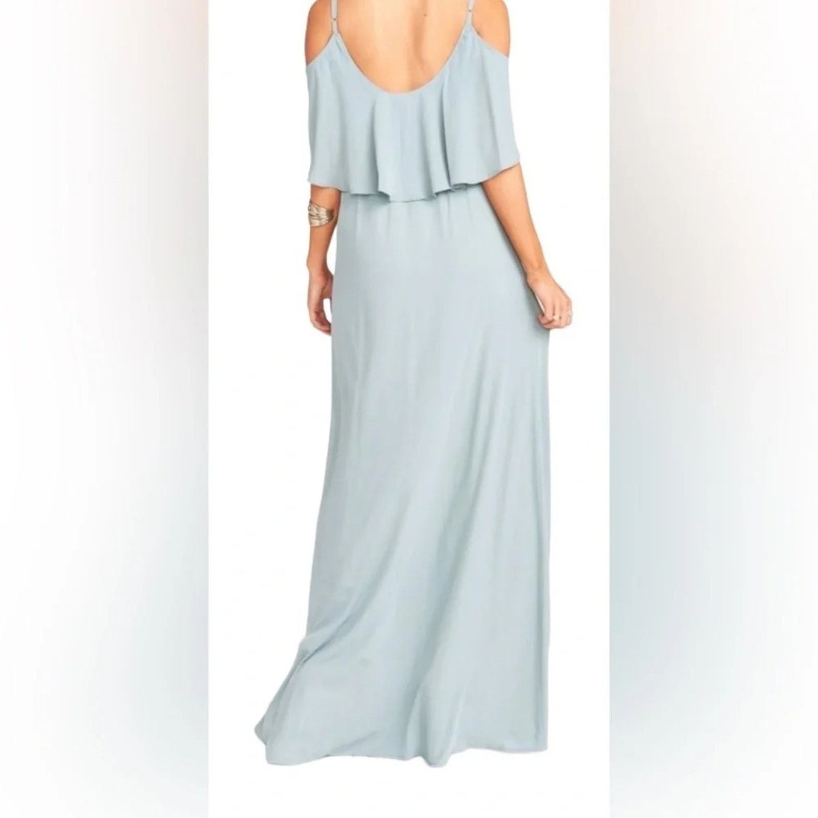 Show Me Your MuMu Show Me Your MuMu Caitlin Ruffle Maxi dress, size X-Small Size XS / US 0-2 / IT 36-38 - 2 Thumbnail