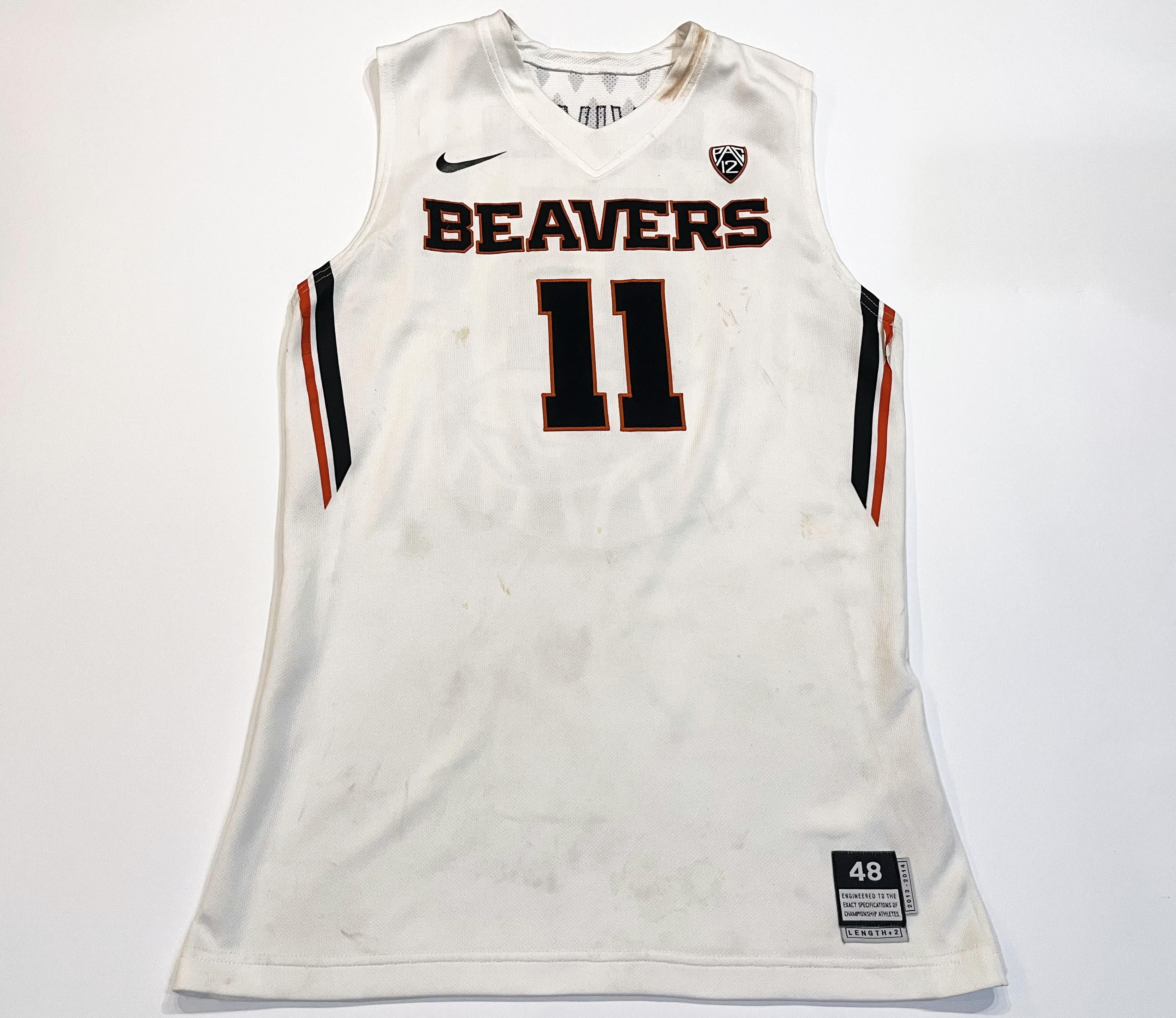 NCAA × Nike Nike Oregon State Beavers DUVIVIER #11 NCAA Jersey Size US M / EU 48-50 / 2 - 1 Thumbnail