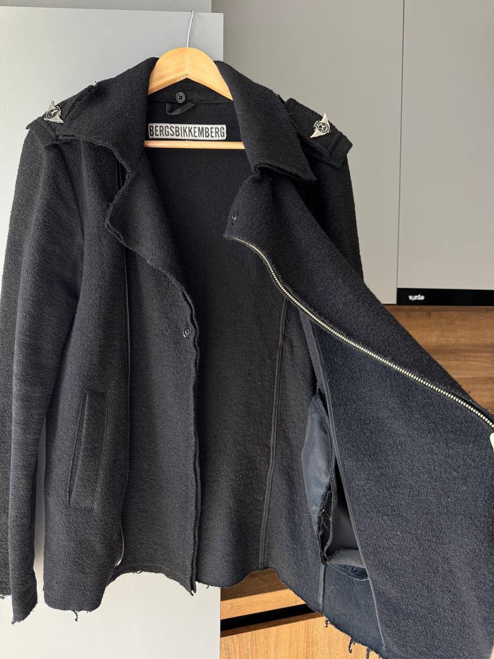 Dirk Bikkembergs Bikkembergs Military Moto Jacket w/ Epaulets – Rare Size US L / EU 52-54 / 3 - 2 Thumbnail