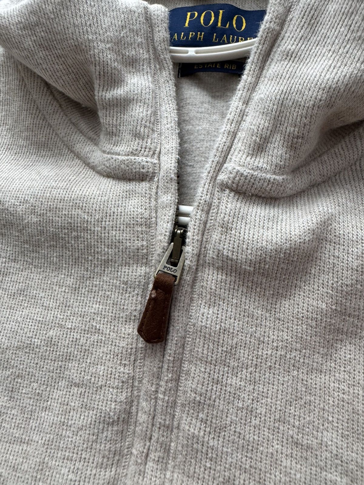 Polo Ralph Lauren Polo Ralph Lauren 1/3 Zip Sweater Knitwear Luxury Beige Sz M Size US M / EU 48-50 / 2 - 5 Thumbnail