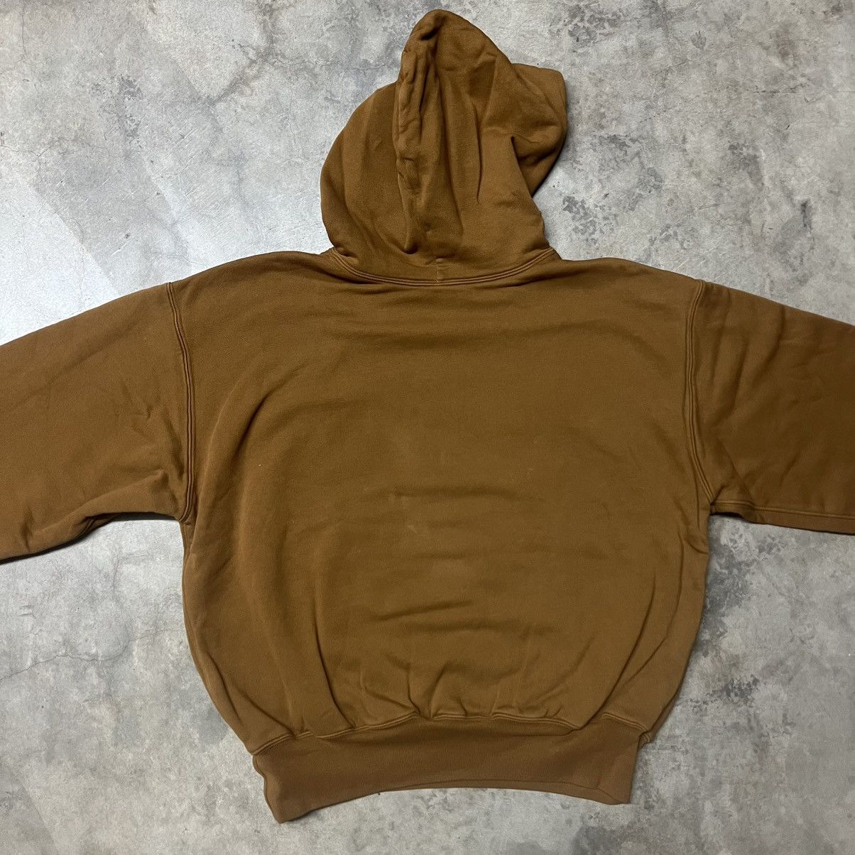 Gap × Kanye West × Yeezy Kanye West YEEZY x GAP Double-Layer Brown Hoodie Sweater Size US M / EU 48-50 / 2 - 7 Thumbnail