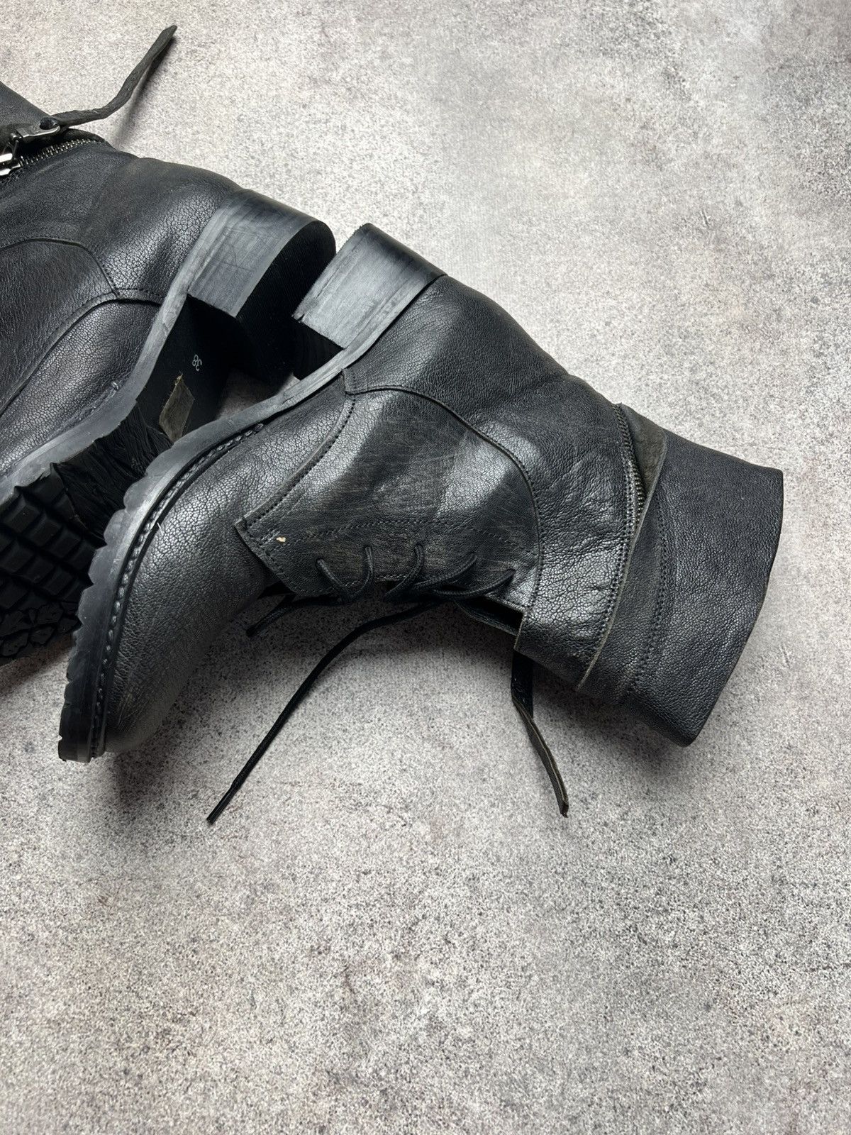 Japanese Brand × Vintage Vintage tornado zip boots Size US 8 / IT 38 - 8 Thumbnail