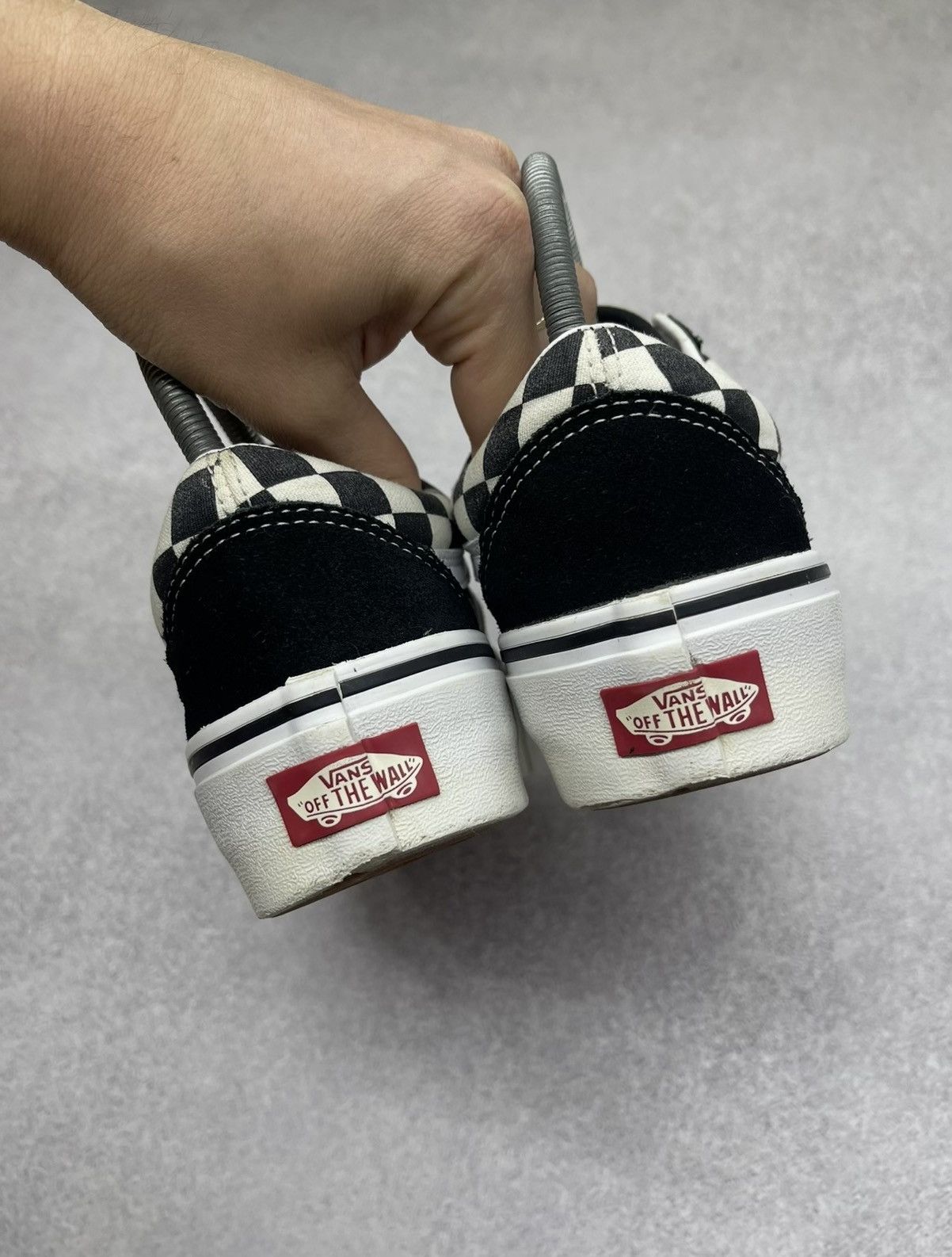 Vans Womens Vans Old School Platforms Shoes Black/White Size US 7.5 / IT 37.5 - 5 Thumbnail