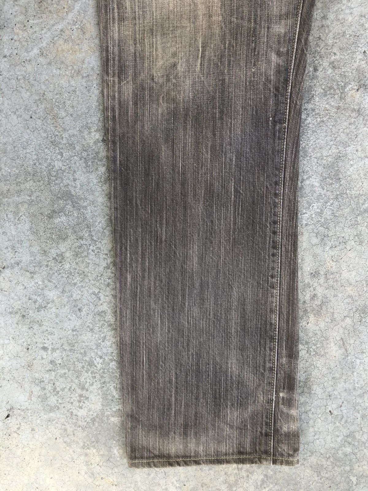Sugar Cane Vintage Sugarcane Selvedge Denim Distressed Denim Size US 33 - 7 Thumbnail